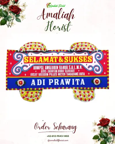 Karangan Bunga Ucapan Selamat di Cilawu